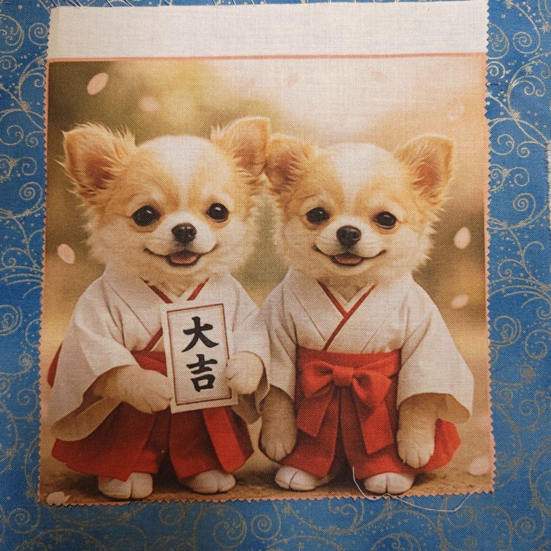 黒ねこ専用　パネル　チワワちゃん柄　45枚