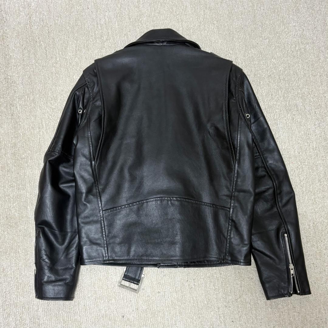 革ジャン ライダースジャケット 牛革 ホーンワークス Mサイズ