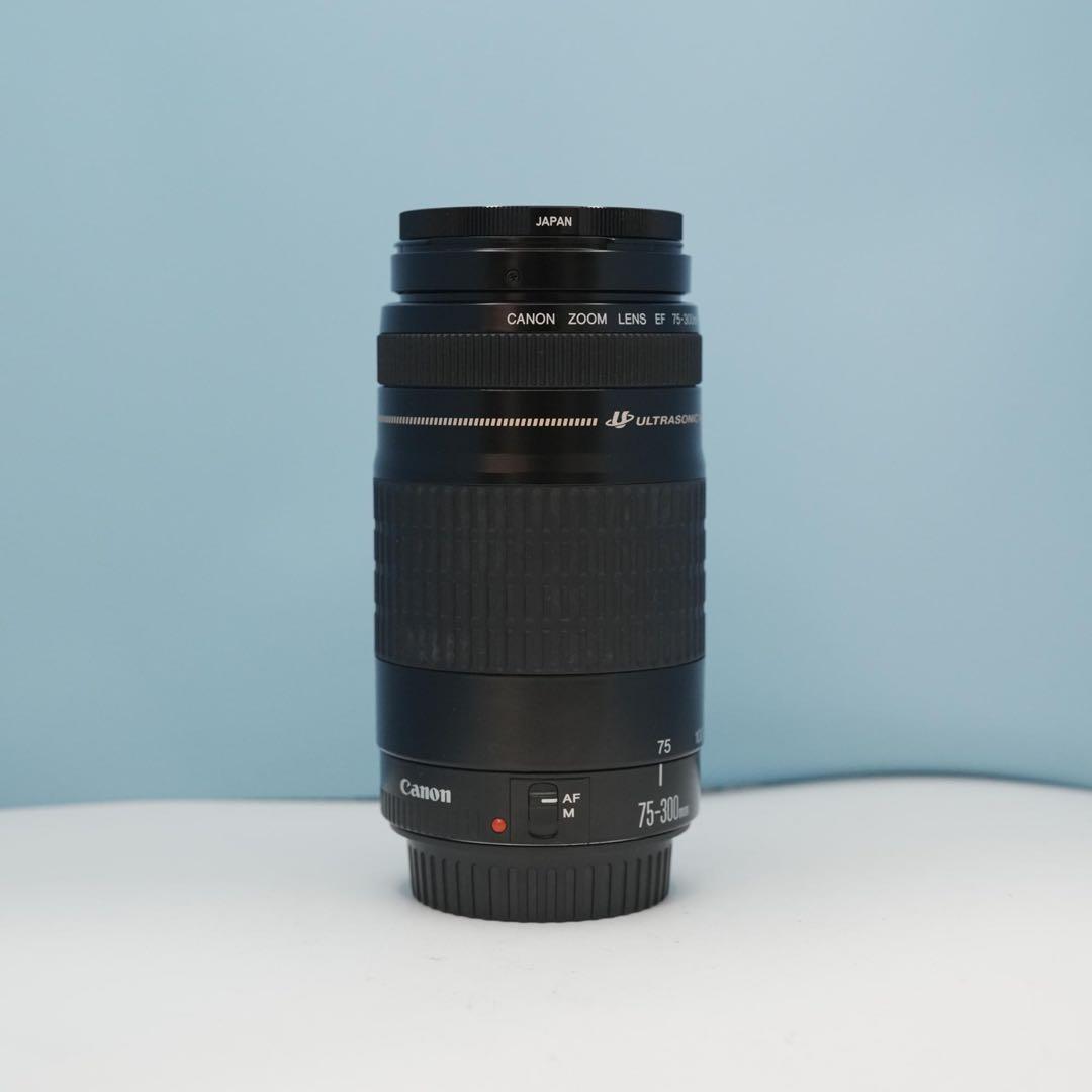 Canon純正 75-300mm 望遠レンズ 美品 a4572