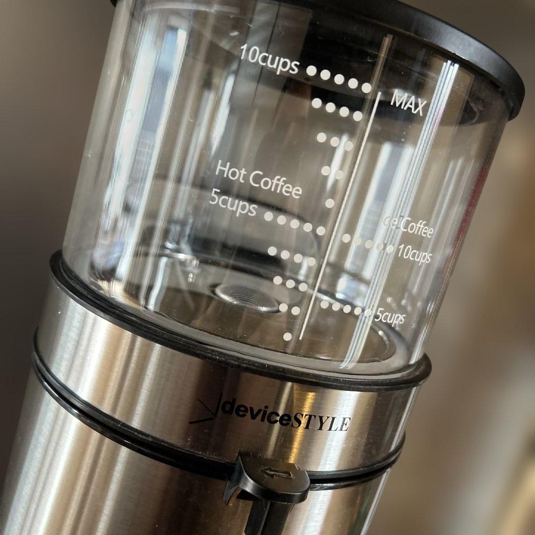 コーヒーメーカー　デバイススタイル　ブルーノパッソ　PCA-10X