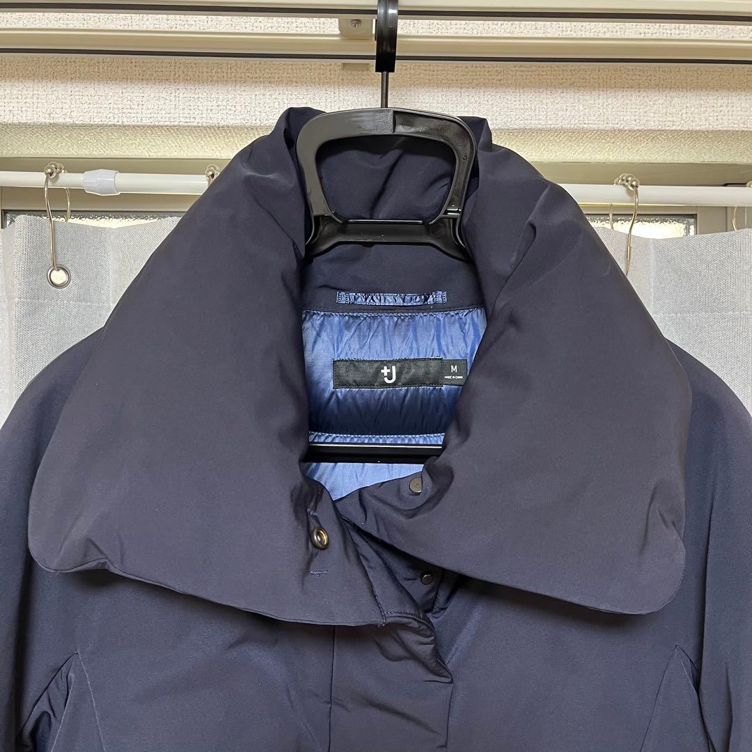 【美品】+J UNIQLO ネイビー ダウンジャケット M