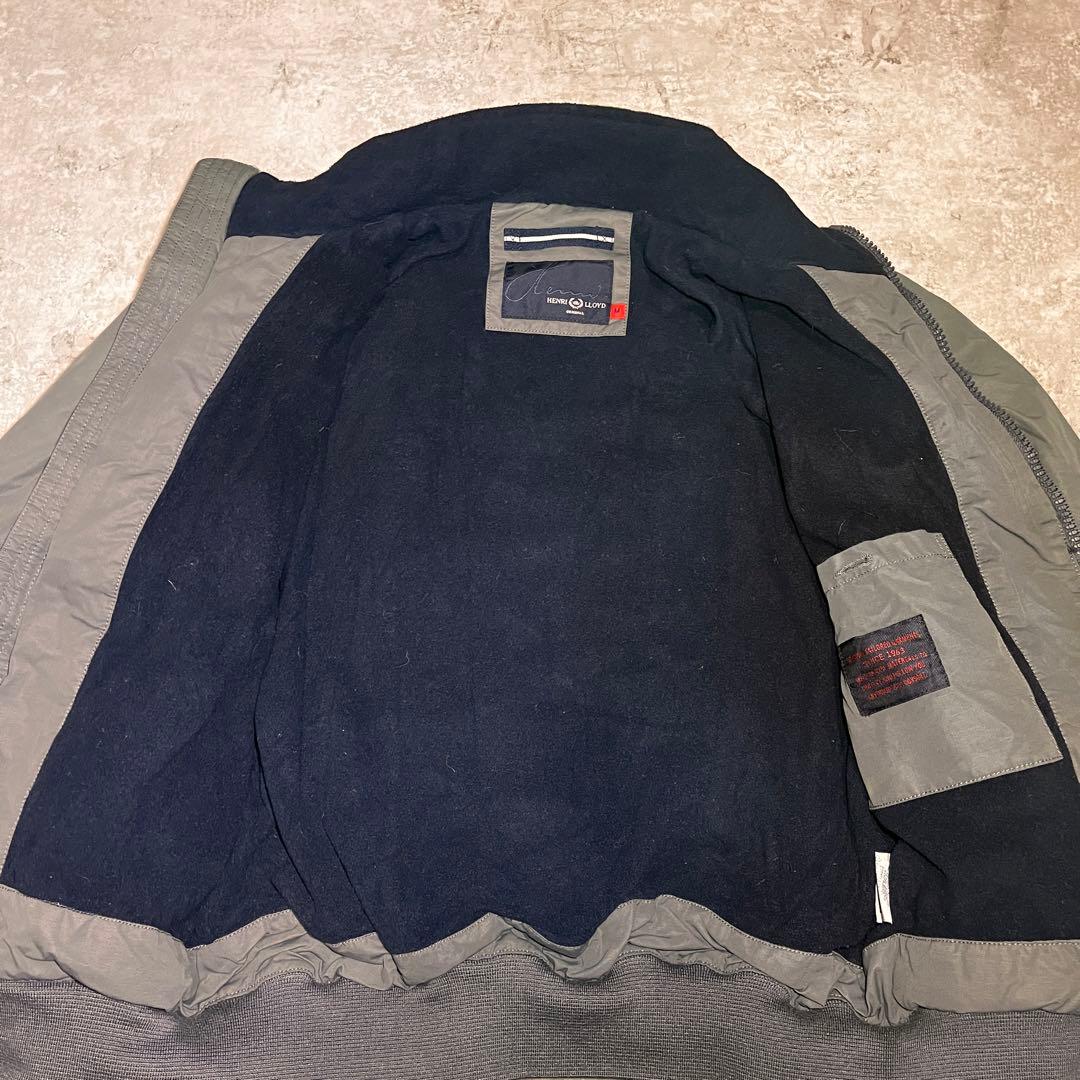希少 HENRI LLOYD ブルゾン スイングトップ ダブルジップ イギリス
