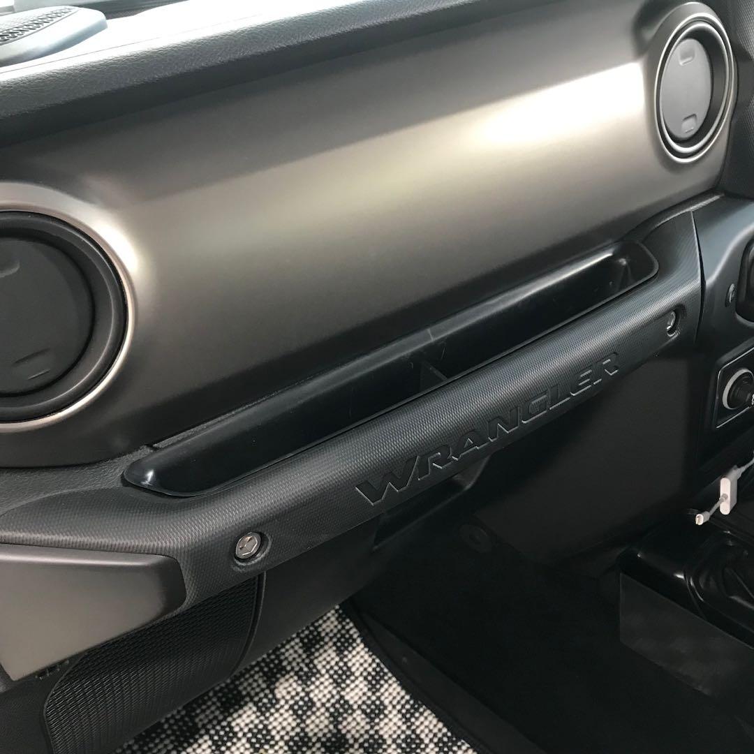 jeep純正 jlラングラー WRANGLERロゴ パッセンジャークラブハンドル