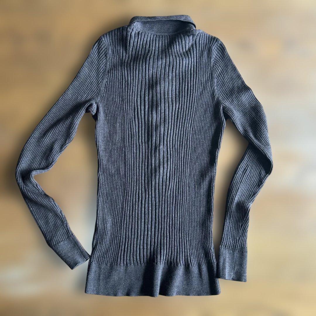 トリバーチ×バーグドルフ　襟付きプルオーバー ニット
