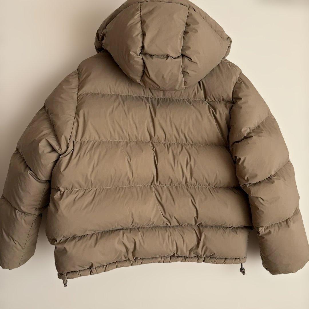 BEAUTY&YOUTH ナイロンフード リサイクル ダウンジャケット