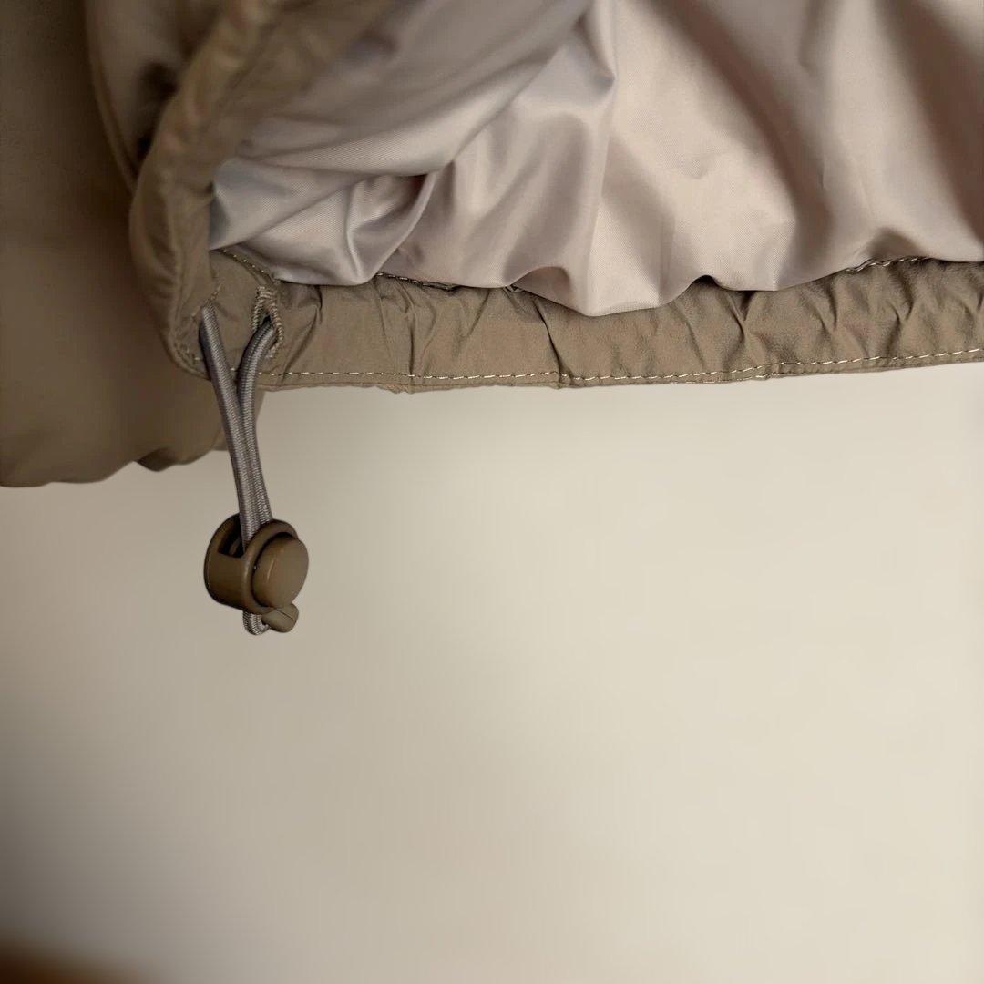 BEAUTY&YOUTH ナイロンフード リサイクル ダウンジャケット