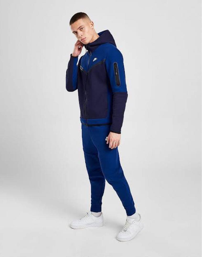 トップス Nike Techfleece Blue Set