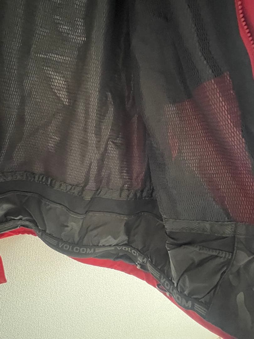 ボルコム スノーボードウェア ゴアテックス Lゴア レッド