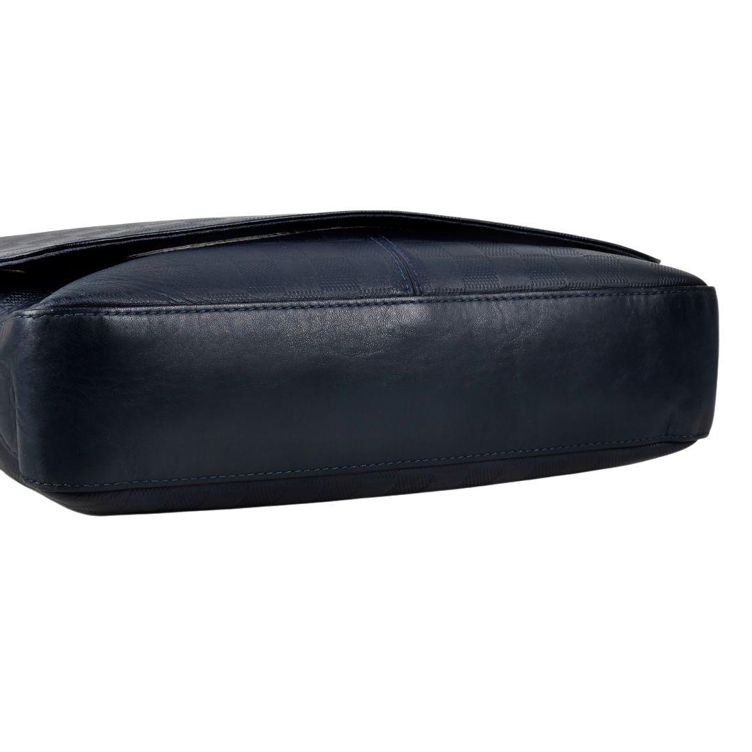 美品 ルイヴィトン ダミエ アンフィニ ディストリクト メッセンジャーバッグ