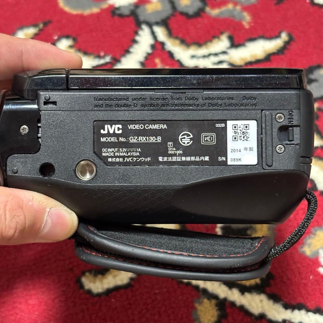 JVC Everio GZ-RX130 ビデオカメラ 防水5m防塵仕様