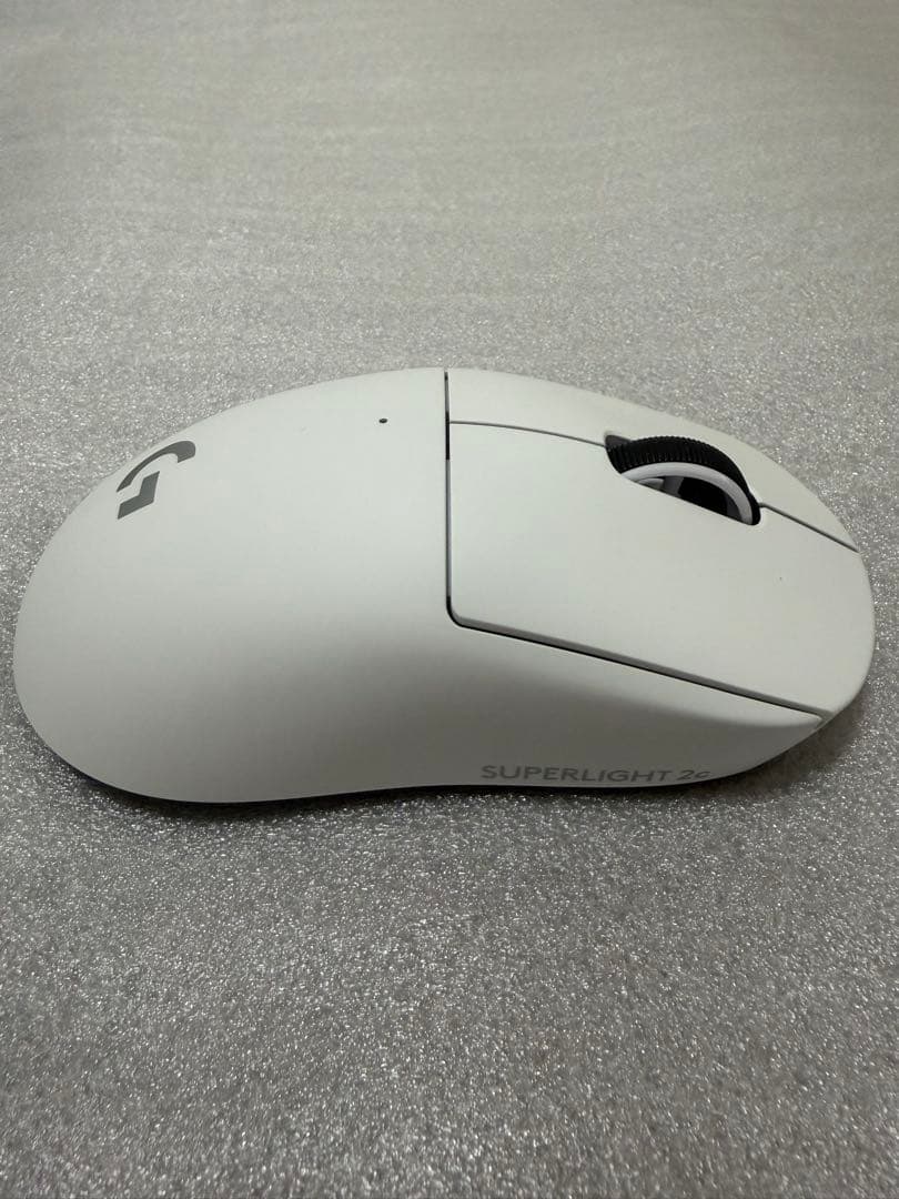 【美品】Logicool G PRO X SUPERLIGHT 2c ホワイト