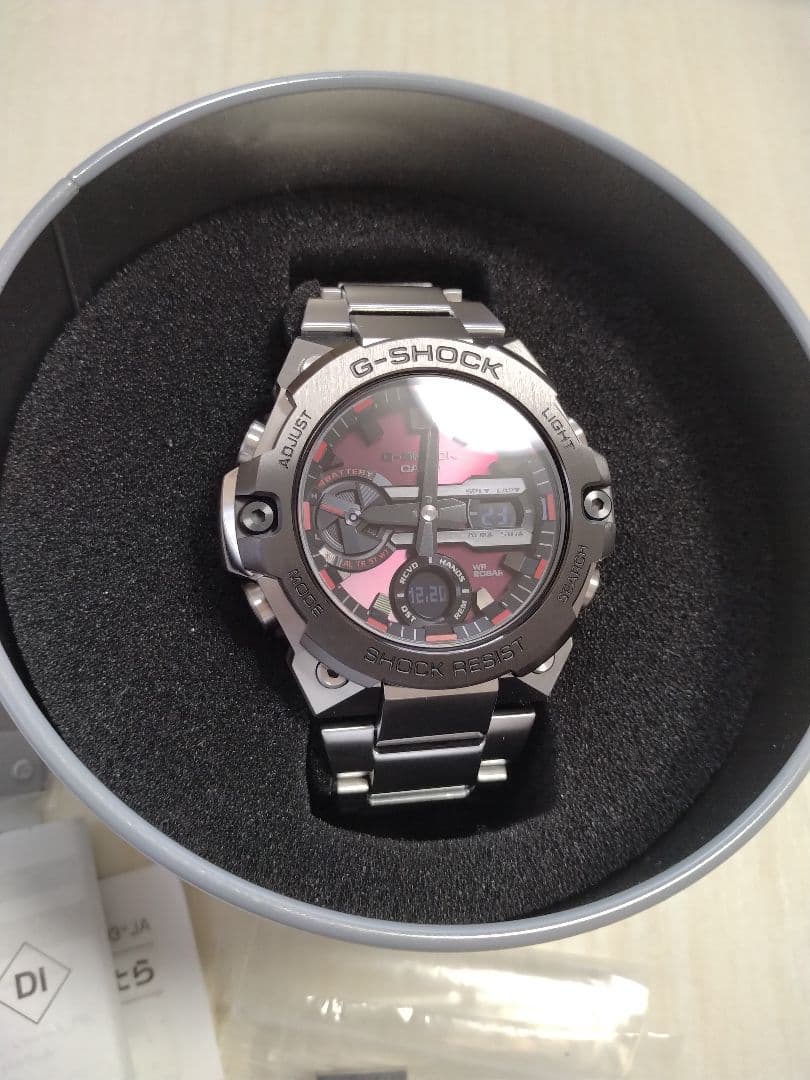 （61）【最終価格、極美品】 G-SHOCK GST-B400AD レッド