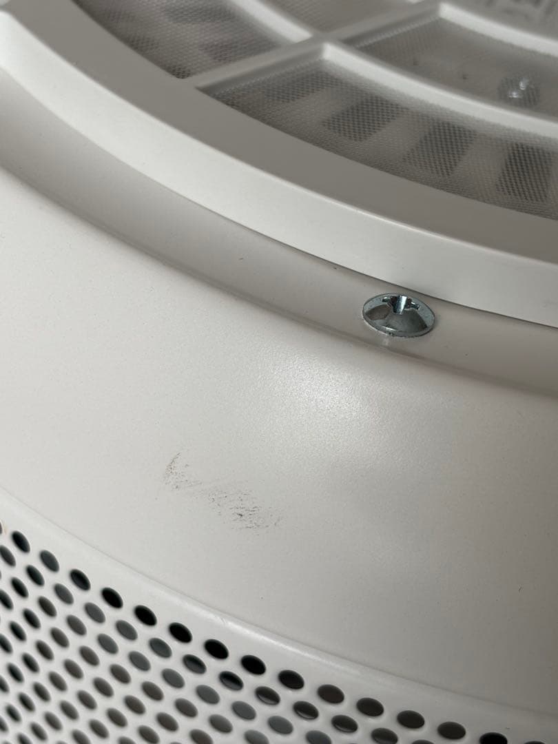 無印良品 丸型ヒーター　白