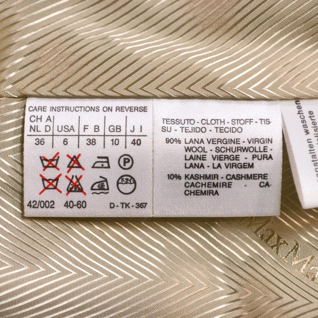 専用【極美品】Max Maraマックスマーラ イタリア製白タグ チェスターコート