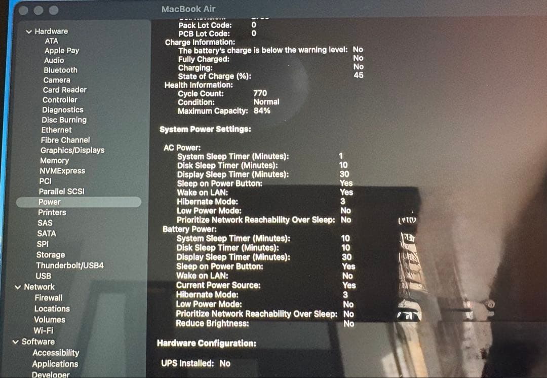 MacBook本体 Apple MacBook Air M1 8GB RAM/512GB