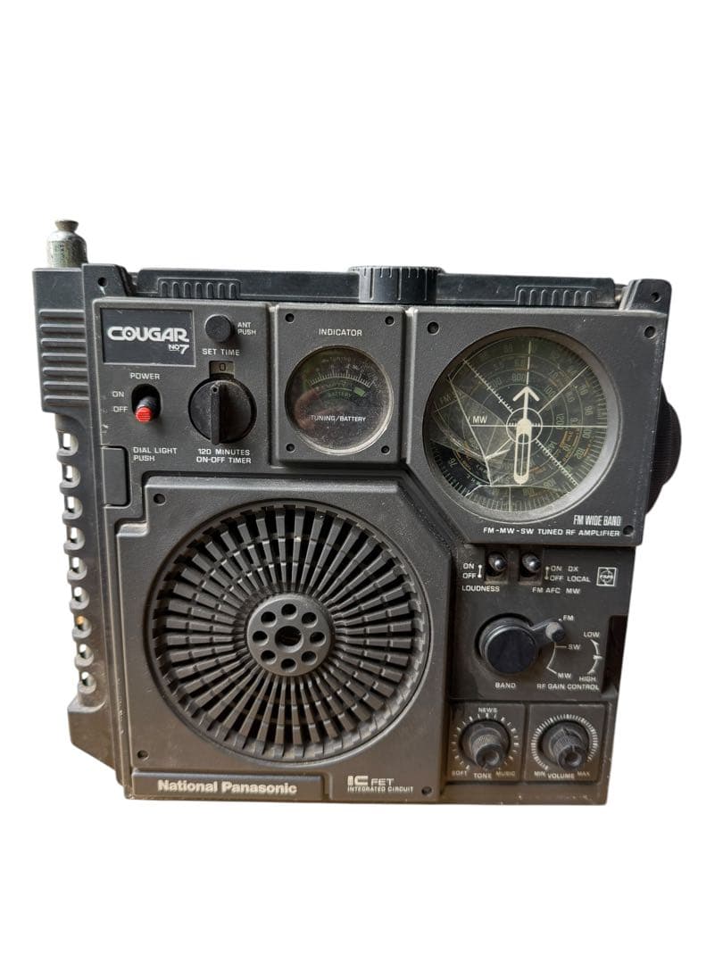National Panasonic ラジオ RF-877 昭和レトロ