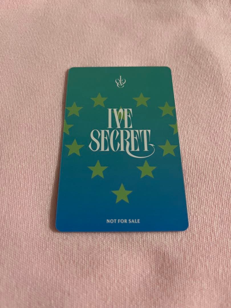 IVE SECRET ウォニョン 会場限定 特典 トレカ