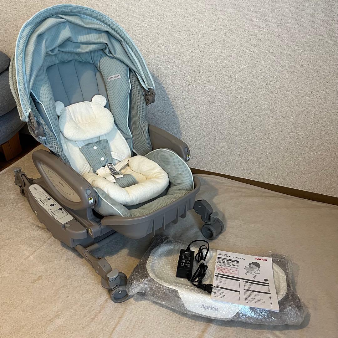 ＊dede＊【Aprica】ユラリズムオートプレミアムAC ベビーラック