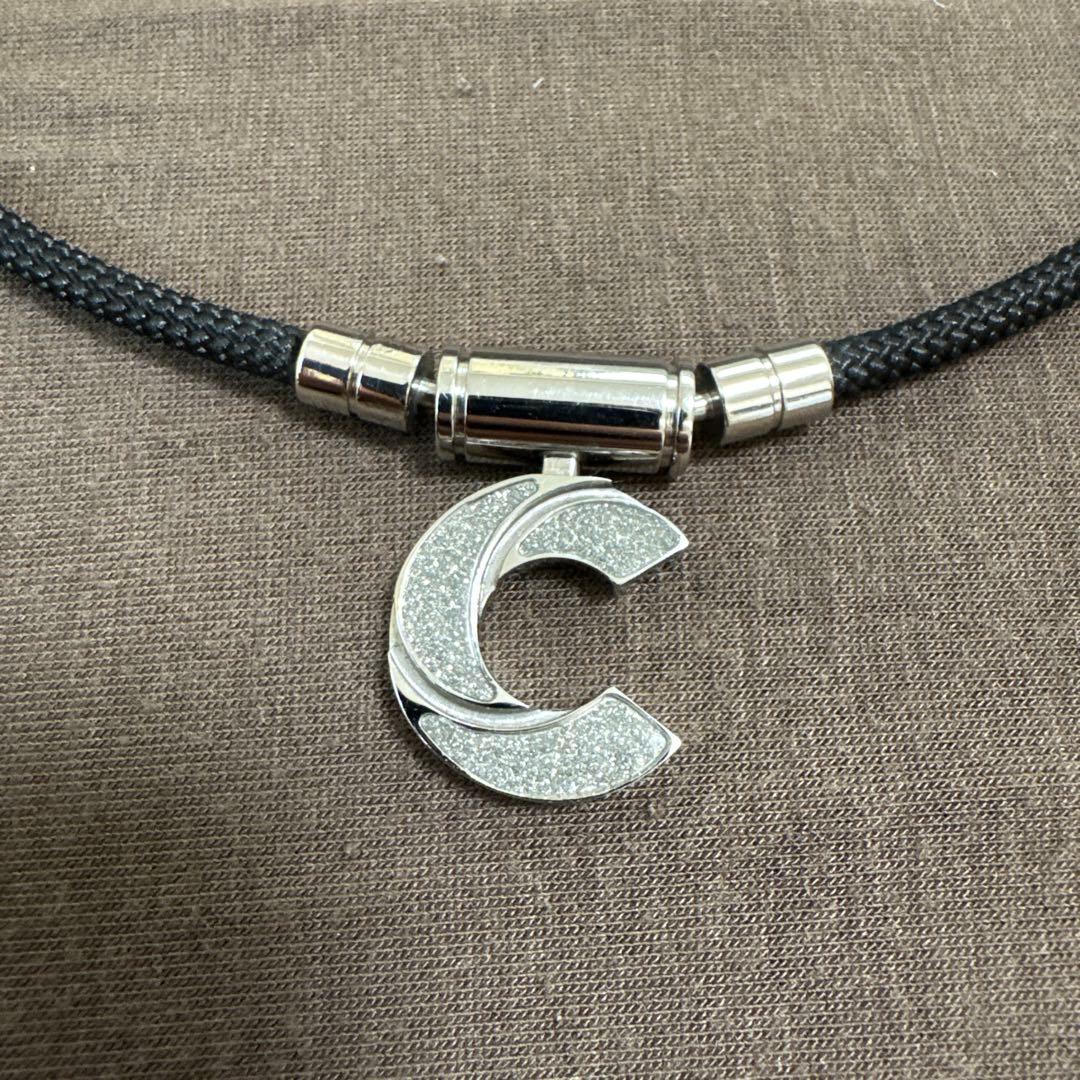 POWER C GEAR OPA NECKLACE シルバーグリッター