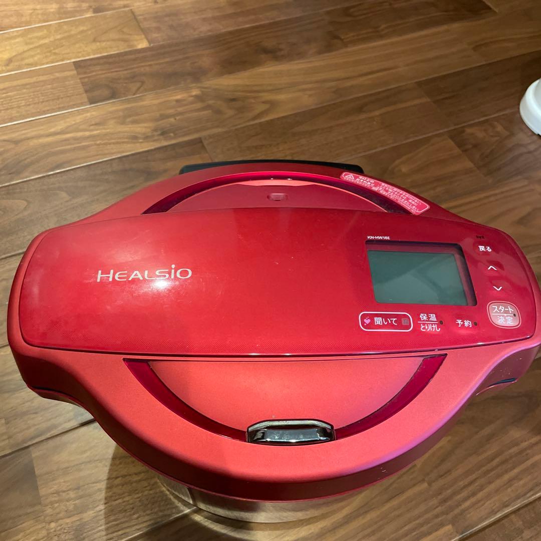 お値引き可能⭐︎SHARP HEALSIO 電気圧力鍋 KN-HW16E レッド