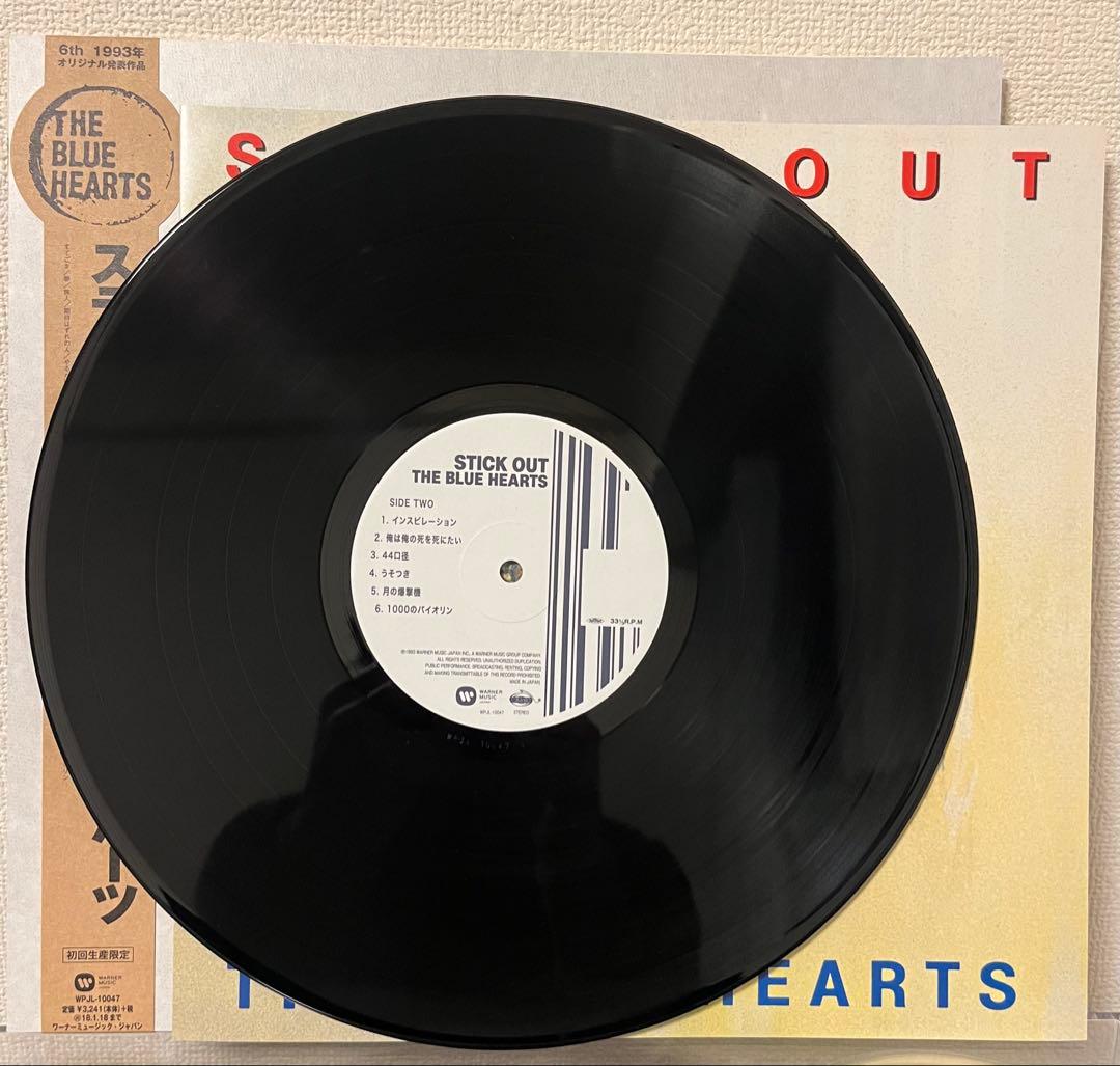 THE BLUE HEARTS STICK OUT レコード ブルーハーツ