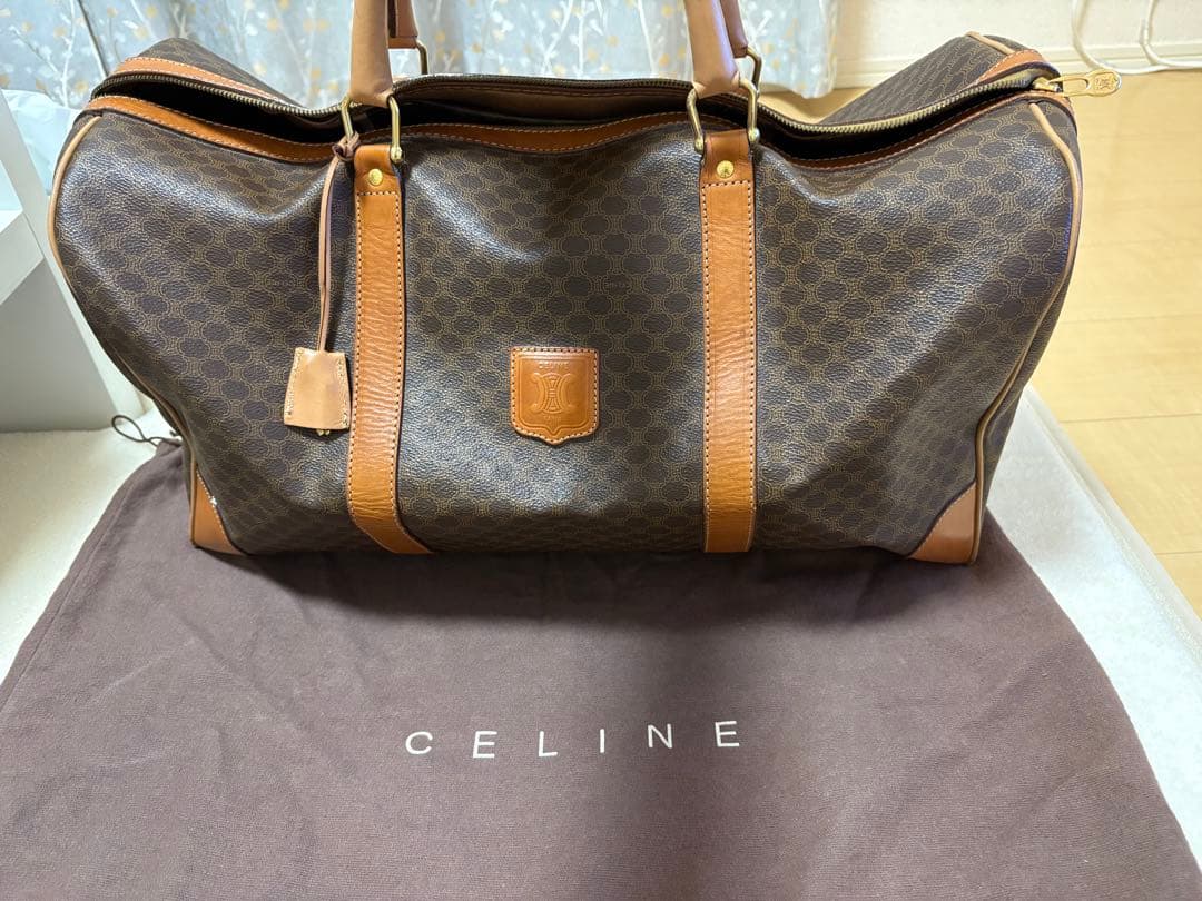 CELINE　ボストンバッグ　マカダム