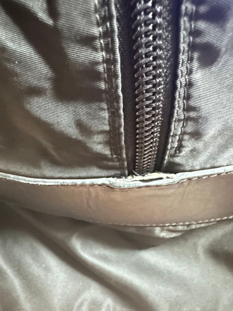 PRADA プラダ テスートナイロン×レザー ハンドバッグ ボストン ブラック