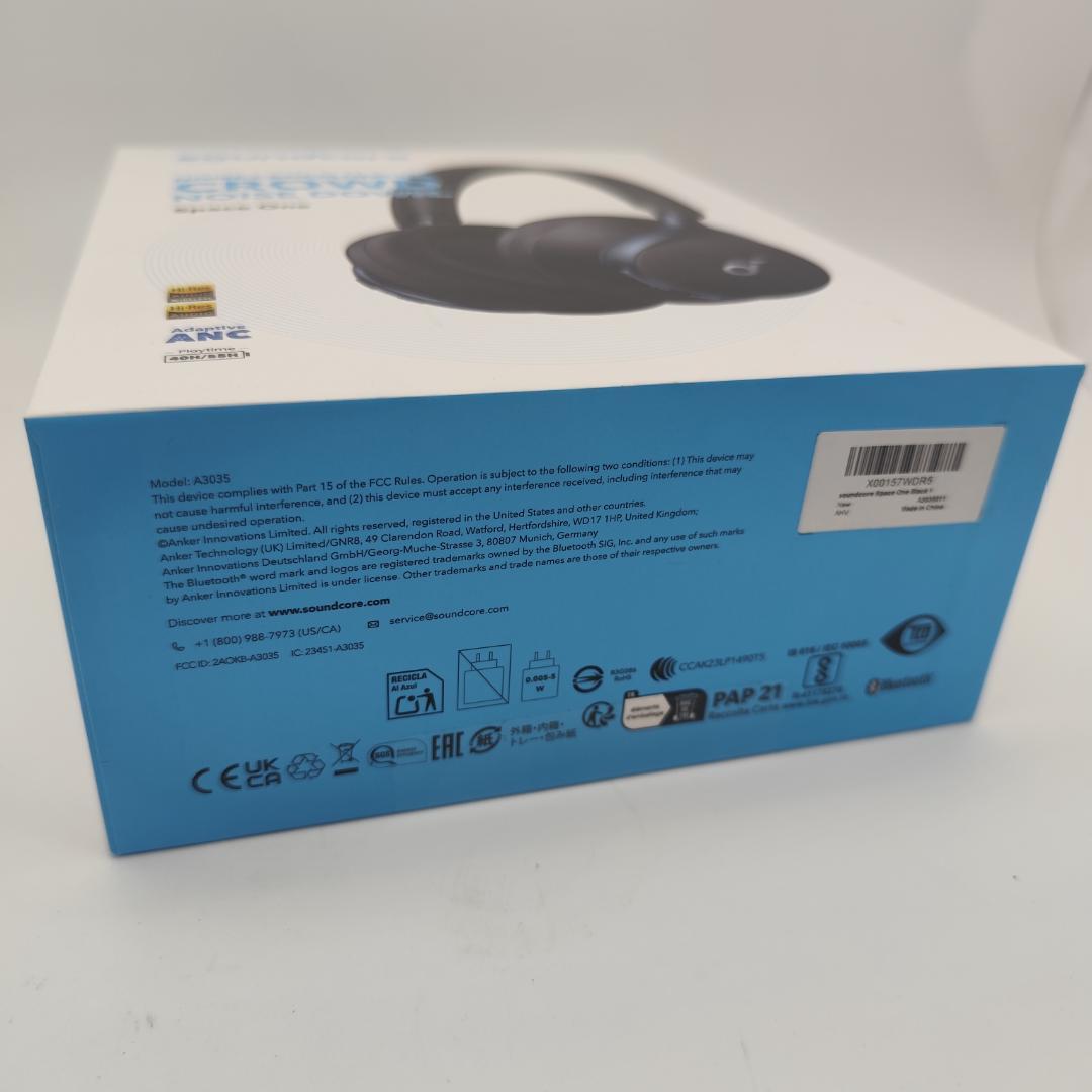 Anker Soundcore Space One ブラック ANC 55時間