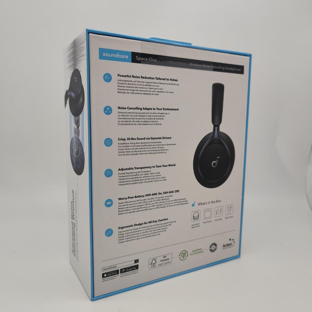 Anker Soundcore Space One ブラック ANC 55時間