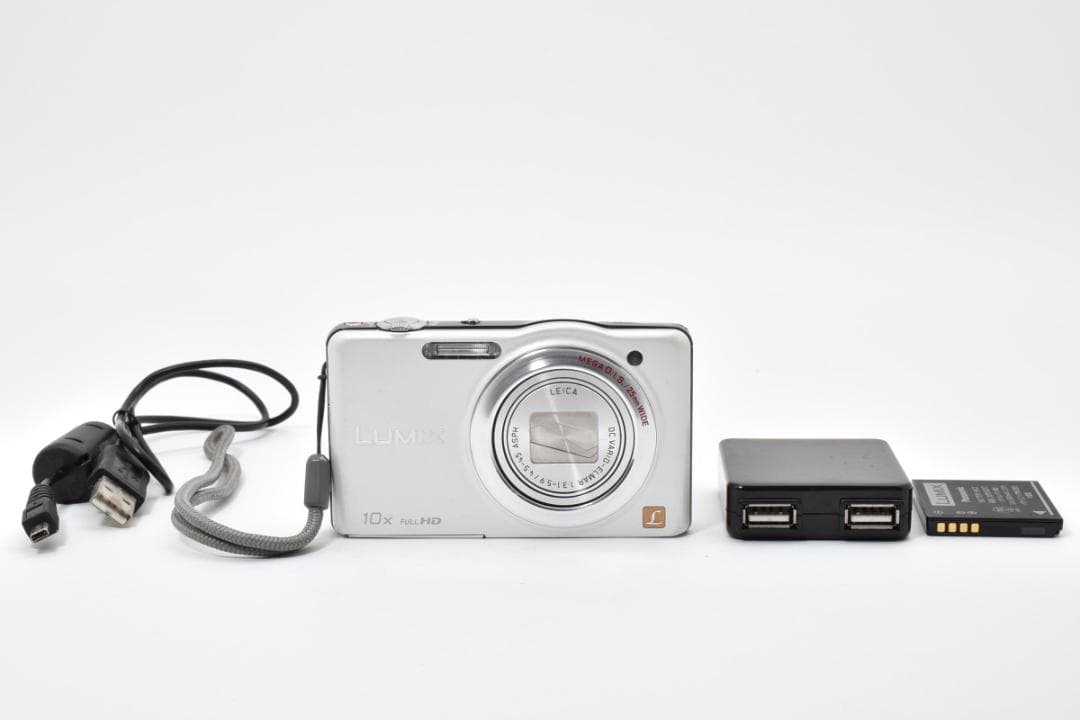 ★美品★Panasonic LUMIX DMC-SZ7 ホワイト コンデジ