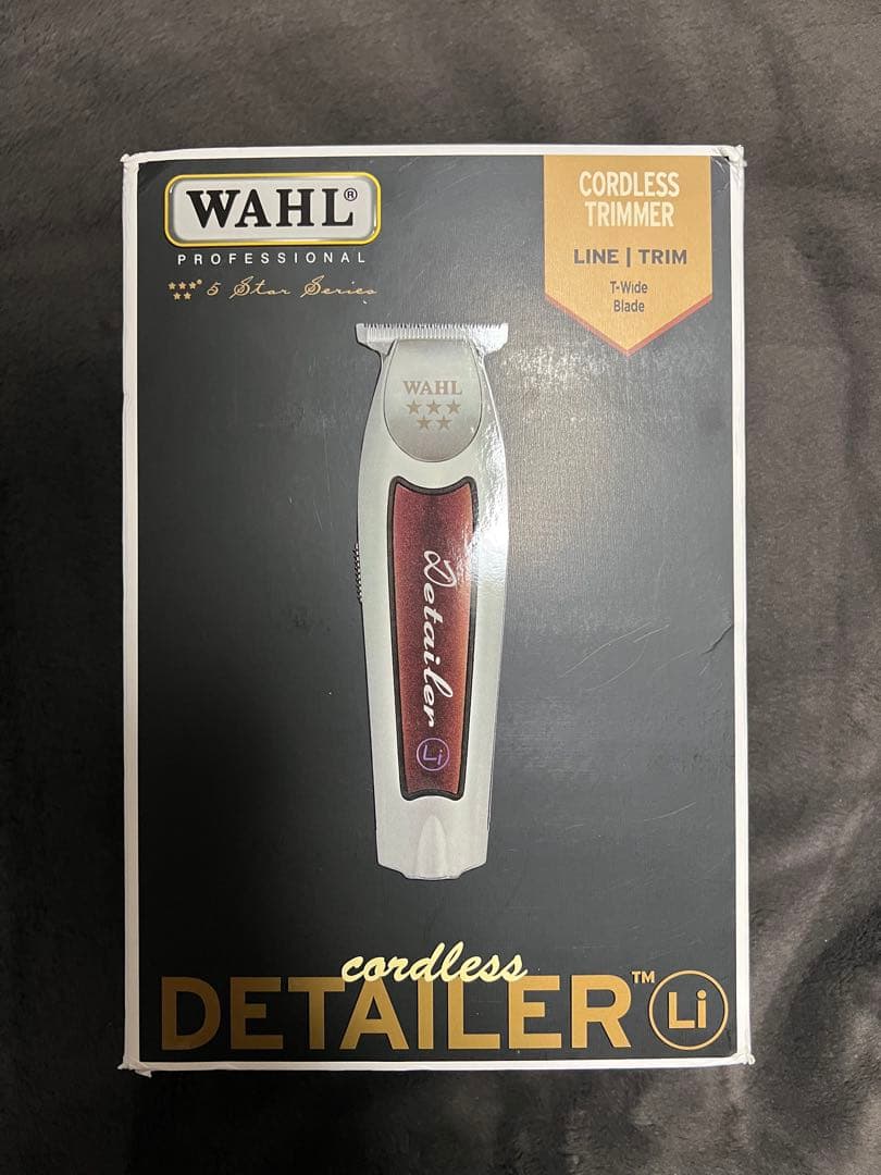 WAHL5star コードレス ディテイラー Li ウォール　シルバー