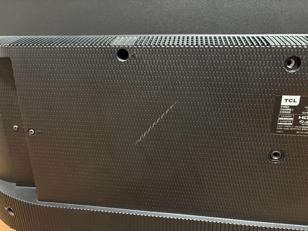 TCL 43インチ　4K液晶テレビ