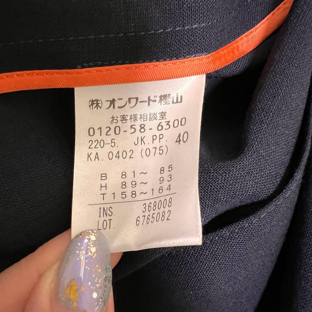 近年モデル Paul Smith パンツスーツ 大きいサイズ ネイビー 夏