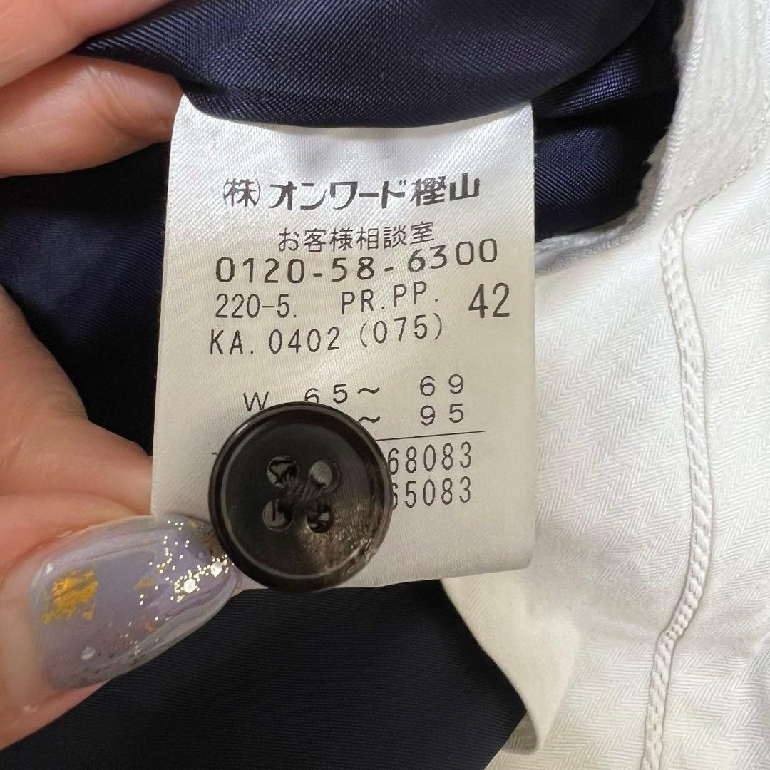 近年モデル Paul Smith パンツスーツ 大きいサイズ ネイビー 夏