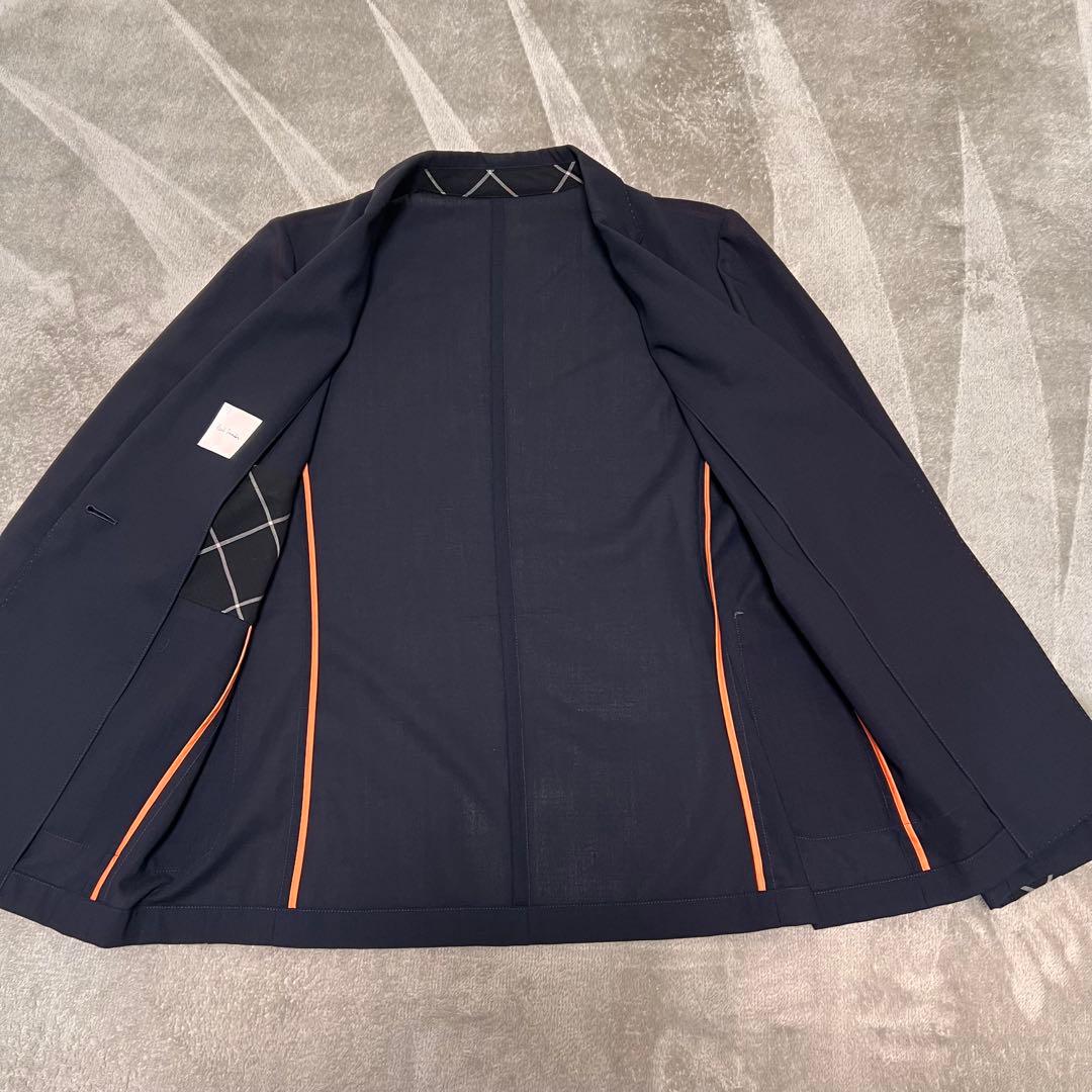 近年モデル Paul Smith パンツスーツ 大きいサイズ ネイビー 夏
