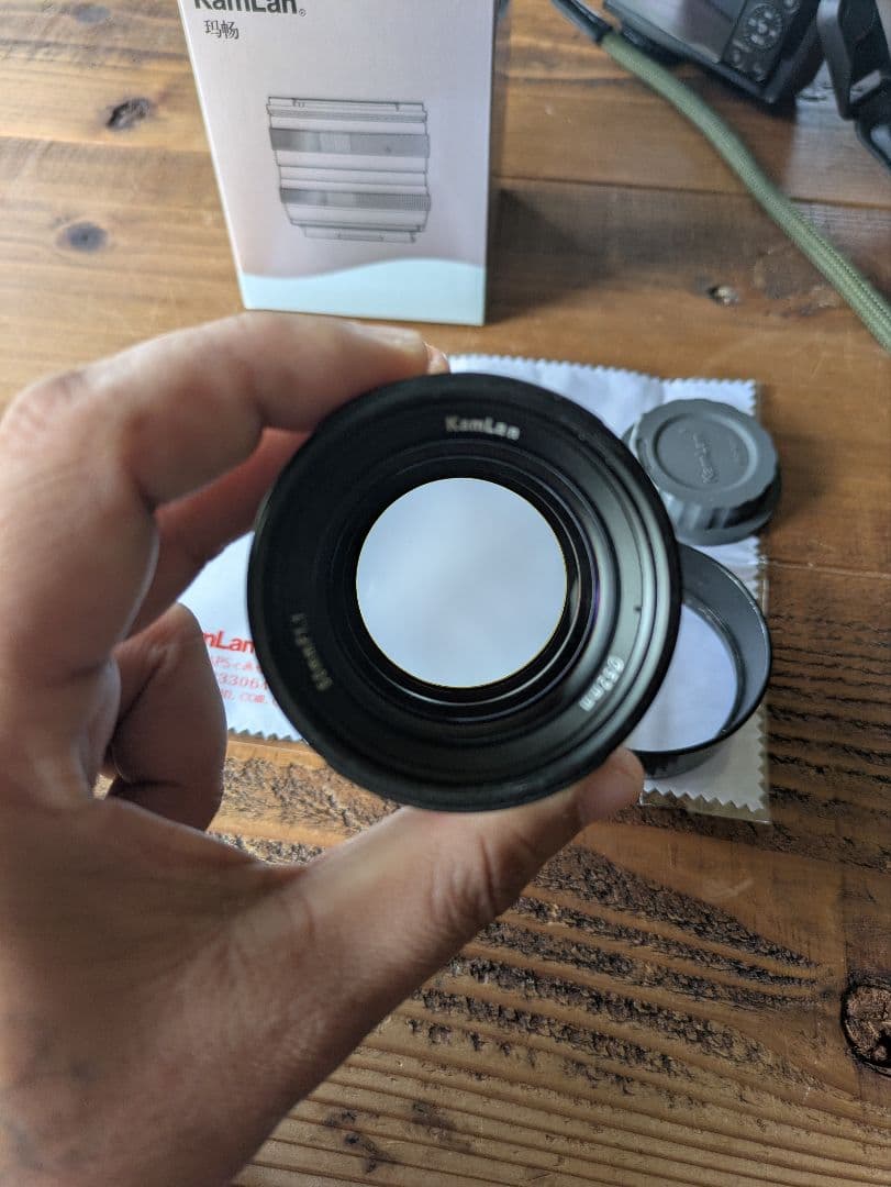 最終値下げ! 美品 KAMLAN 50mm F1.1 (マイクロフォーサーズ用)
