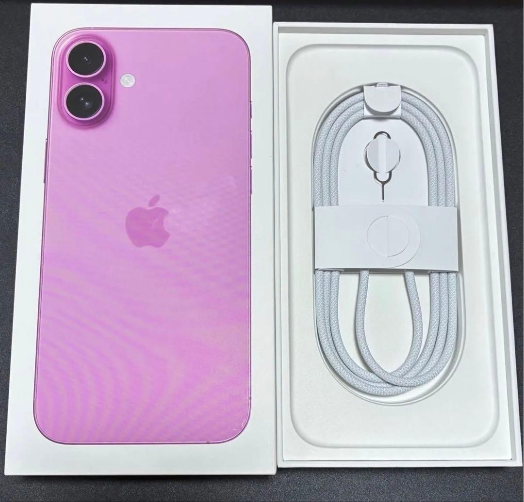 iPhone 16 Plus ピンク 128GB SIMフリー 残債無し