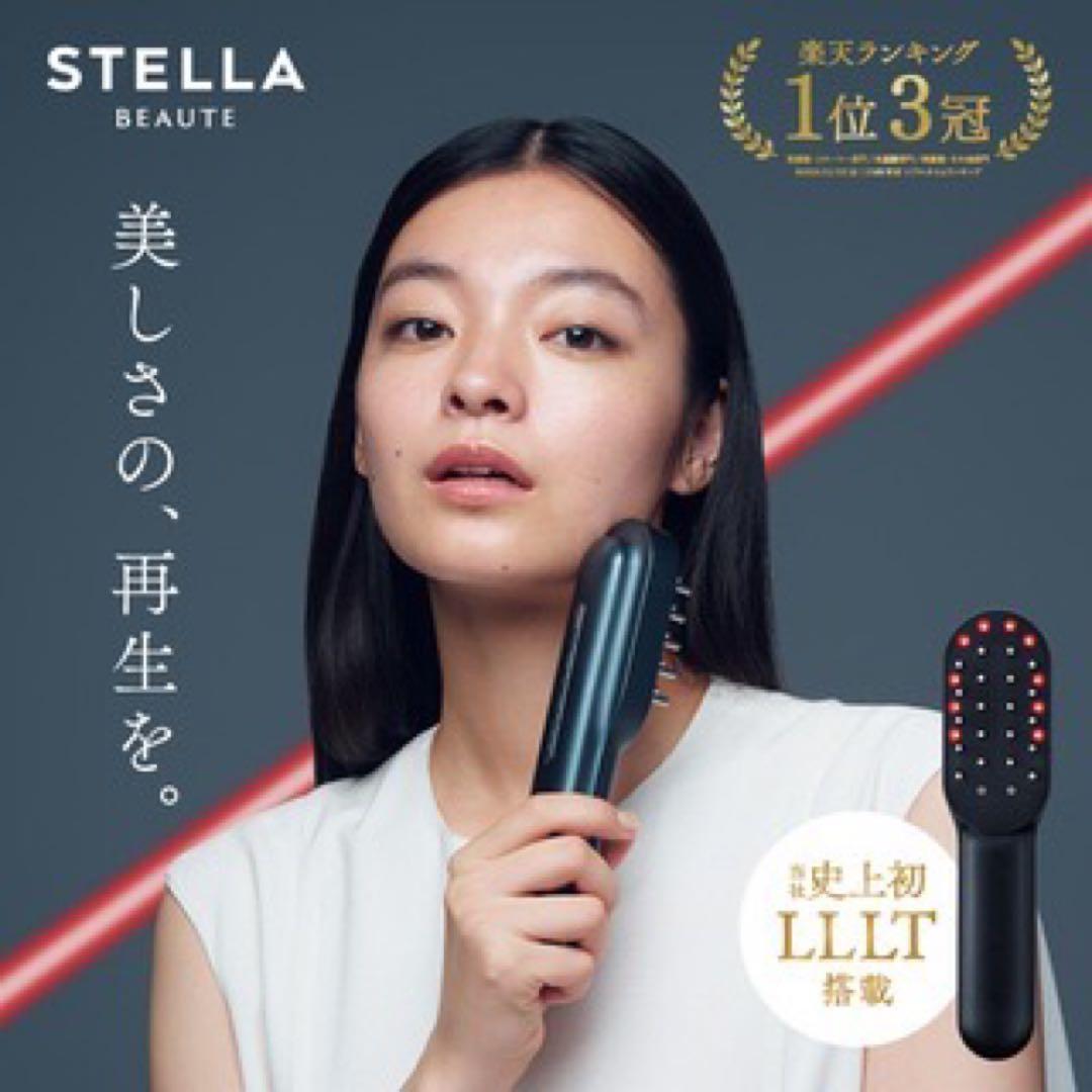 新品未使用！ 黒STELLA BEAUTE 美顔器 LLLT EMS RF37