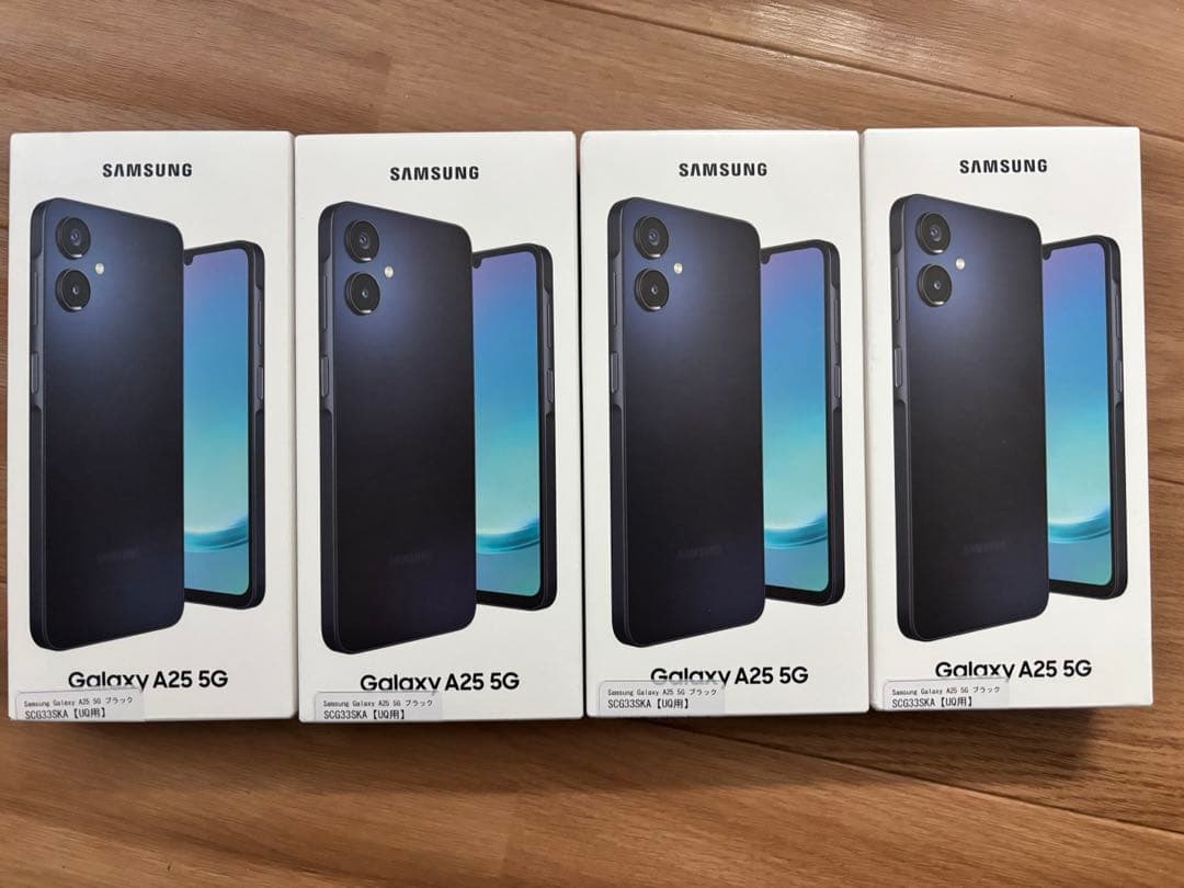 Samsung Galaxy A25 5G 4台セット