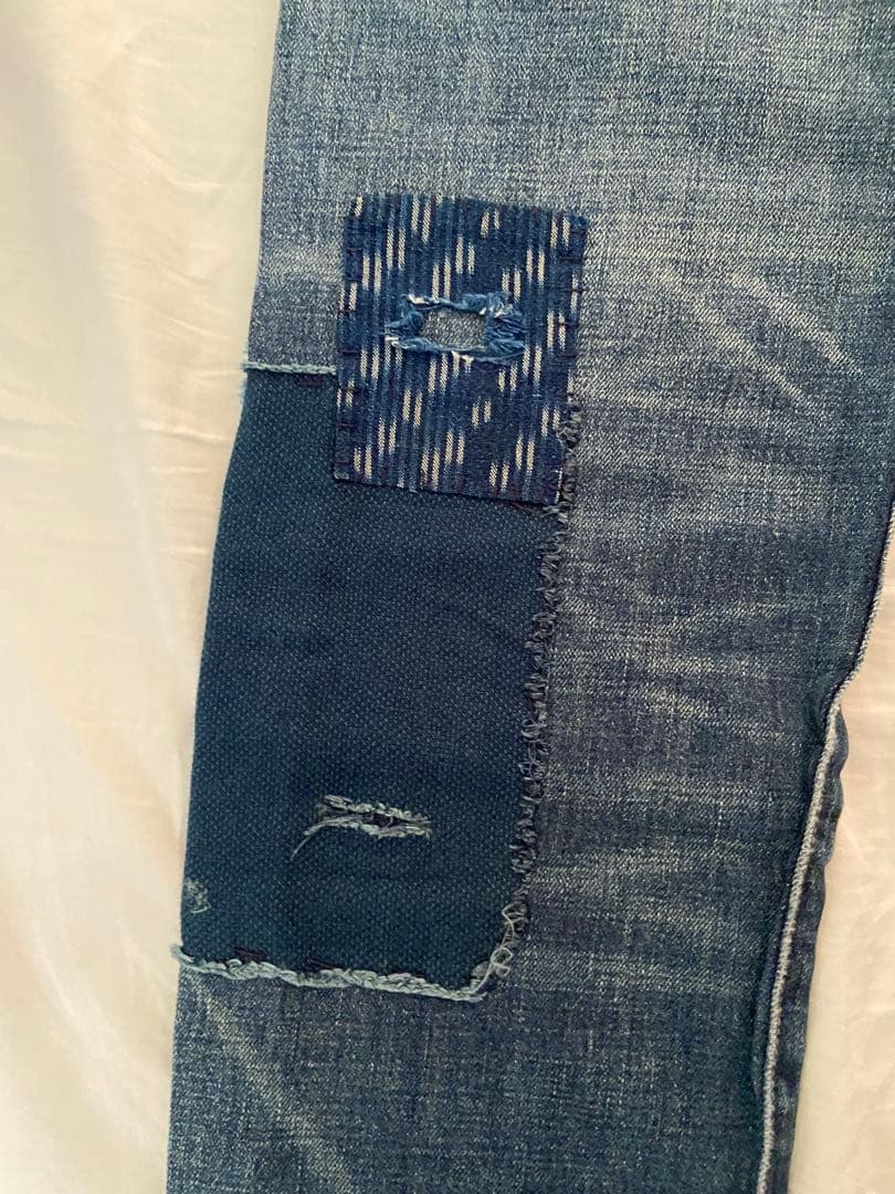 デニムアンドサプライラルフローレン パッチワークボーイフレンドデニム 28インチ