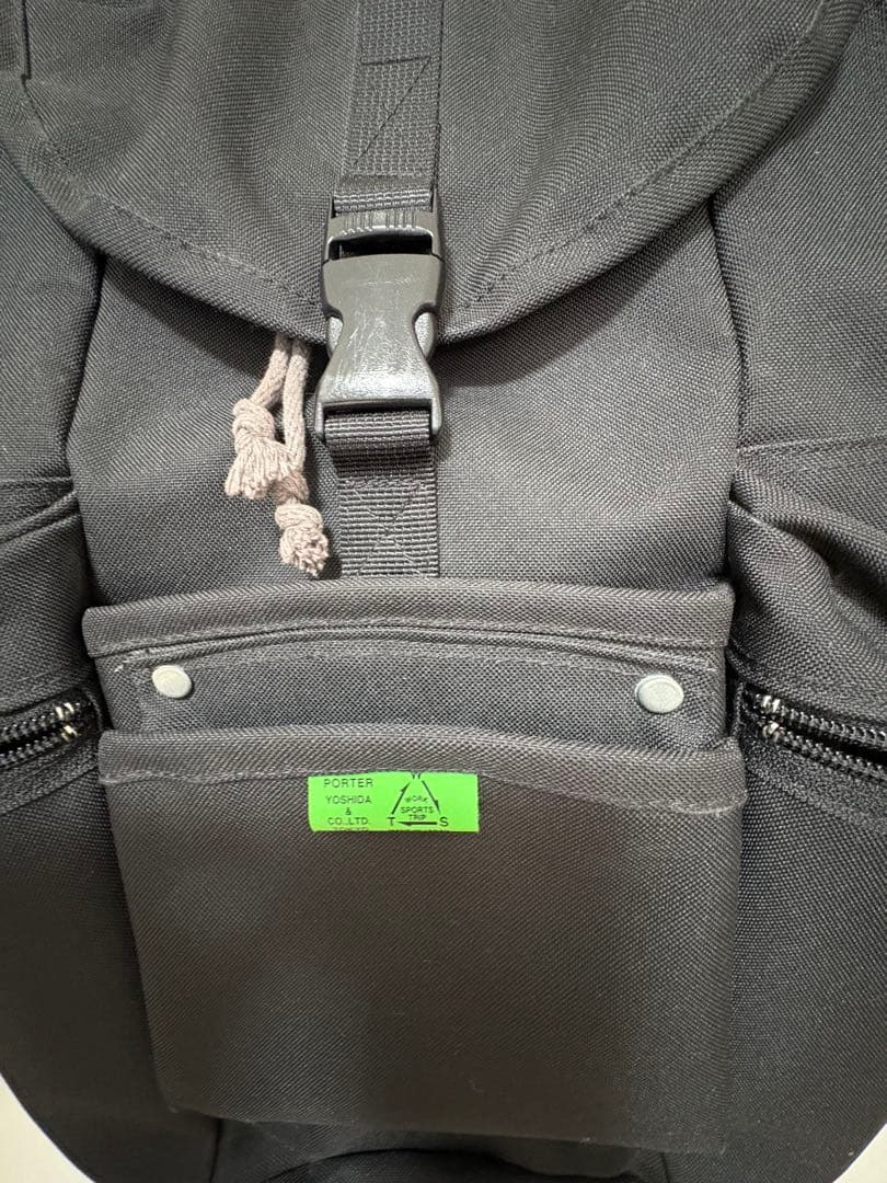 PORTER 吉田カバン　UNION リュック ブラックキャンバス