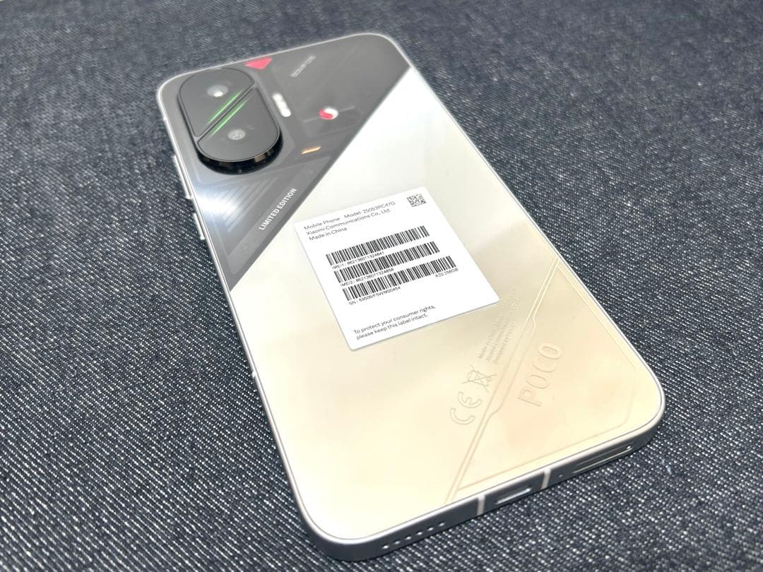 xiaomi POCO F7 シルバー国内版　256GB/12GB