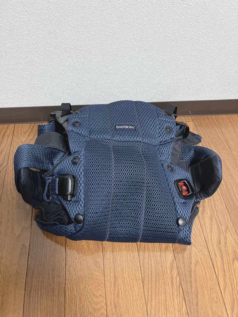 【超美品】ベビービョルン　ハーモニー　抱っこ紐　メイビーブルー