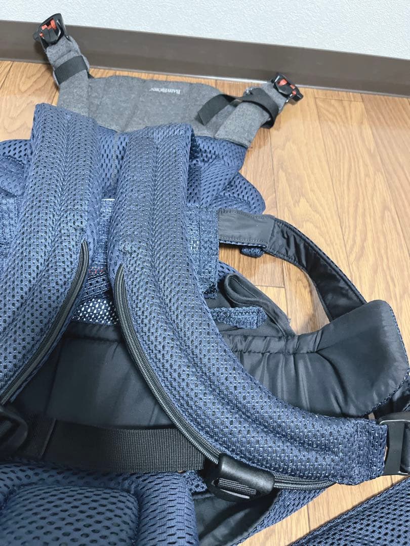 【超美品】ベビービョルン　ハーモニー　抱っこ紐　メイビーブルー