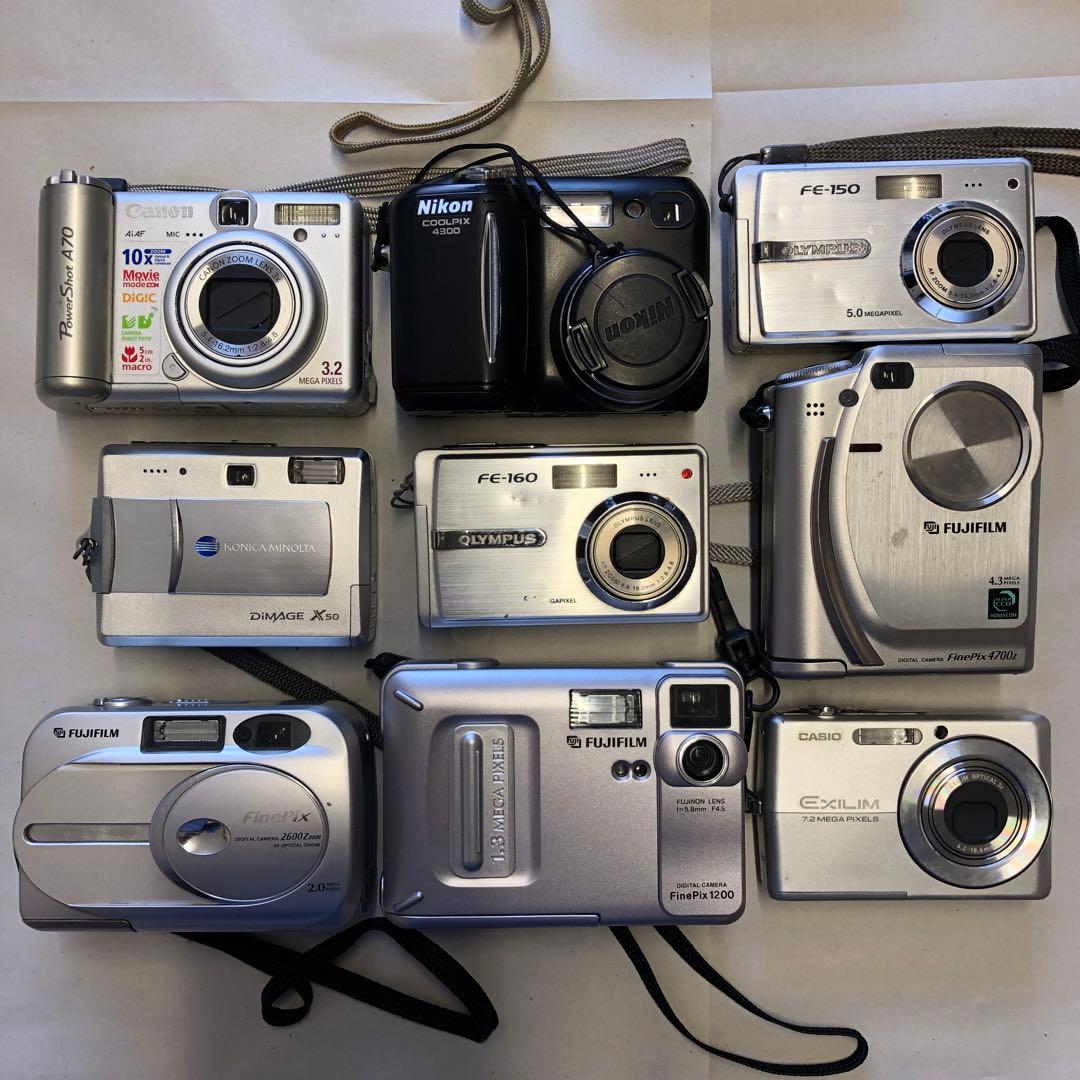 デジカメ 21台 まとめ ばら売り不可