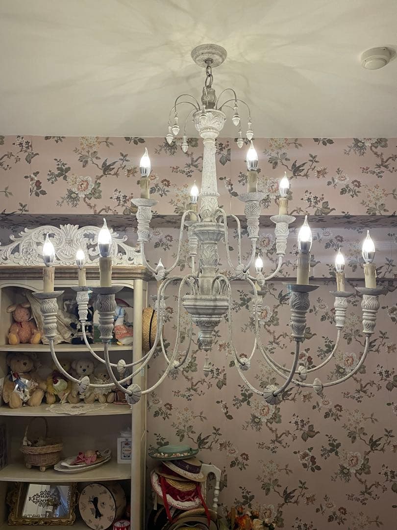 アンティーク調 シャンデリア 12灯