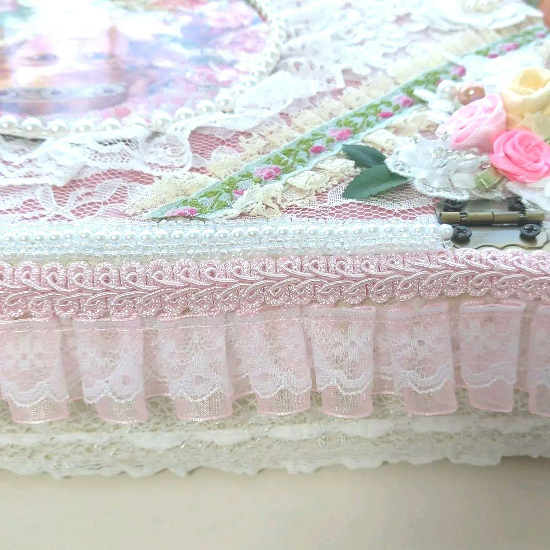 カルトナージュ　小物入れ　（ヴィクトリアン天使）A