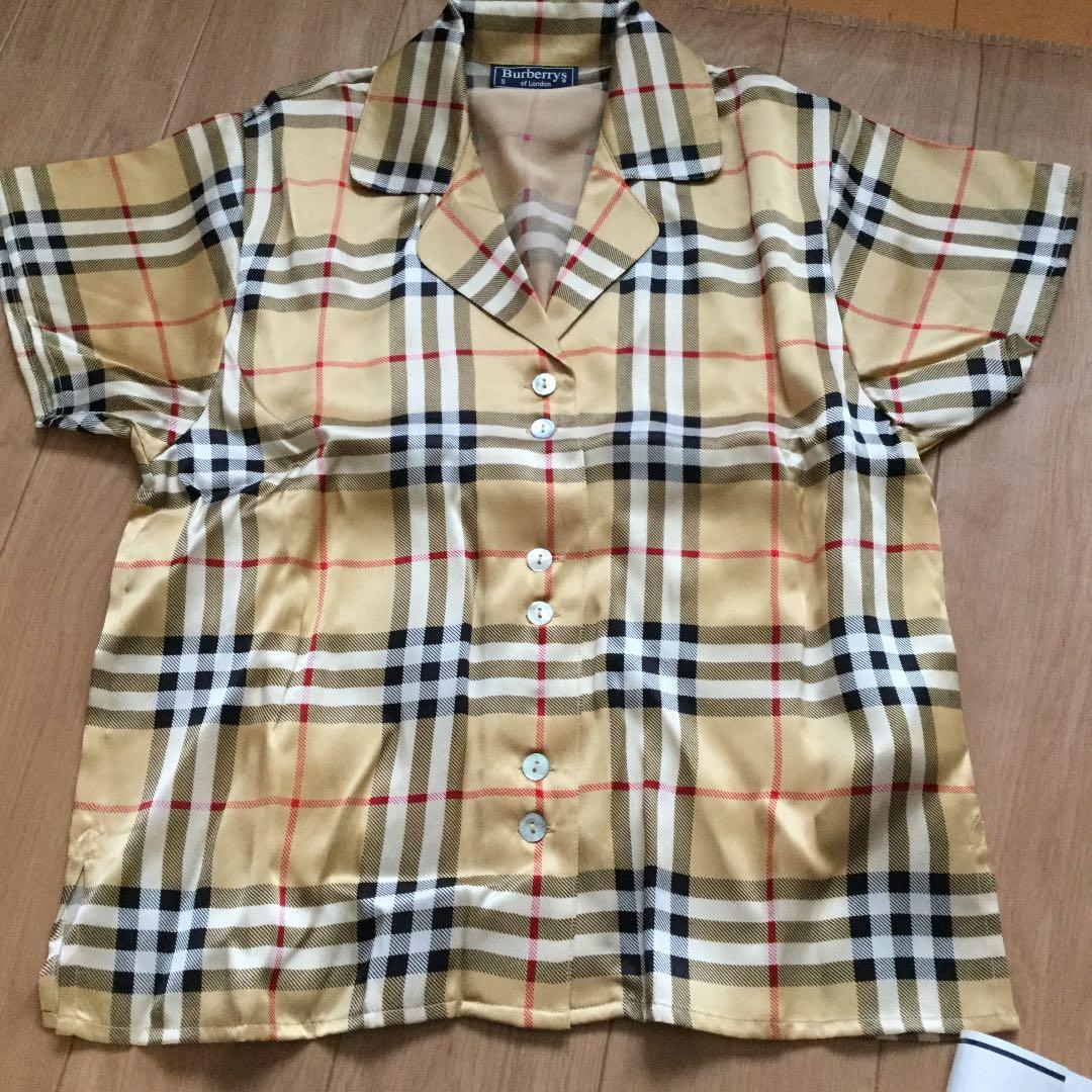 レディース　シルク　シャツ