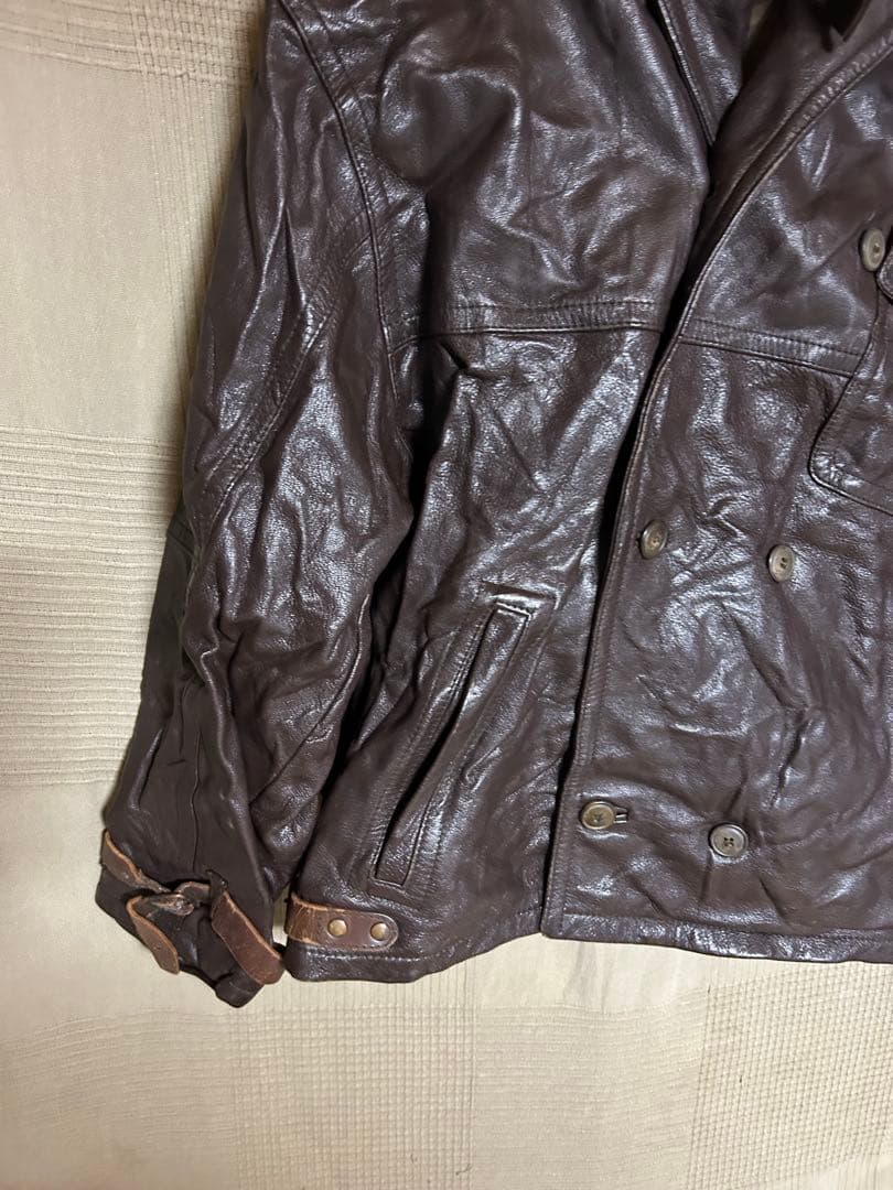 ITALY VINTAGE “SICONS” Brown Leather