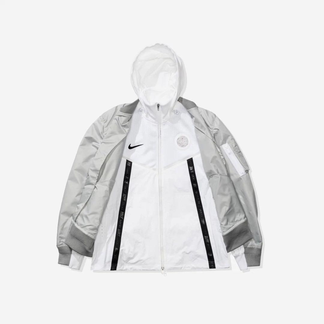 nike SACAIボンバージャケット nike SACAIジョガーパンツ